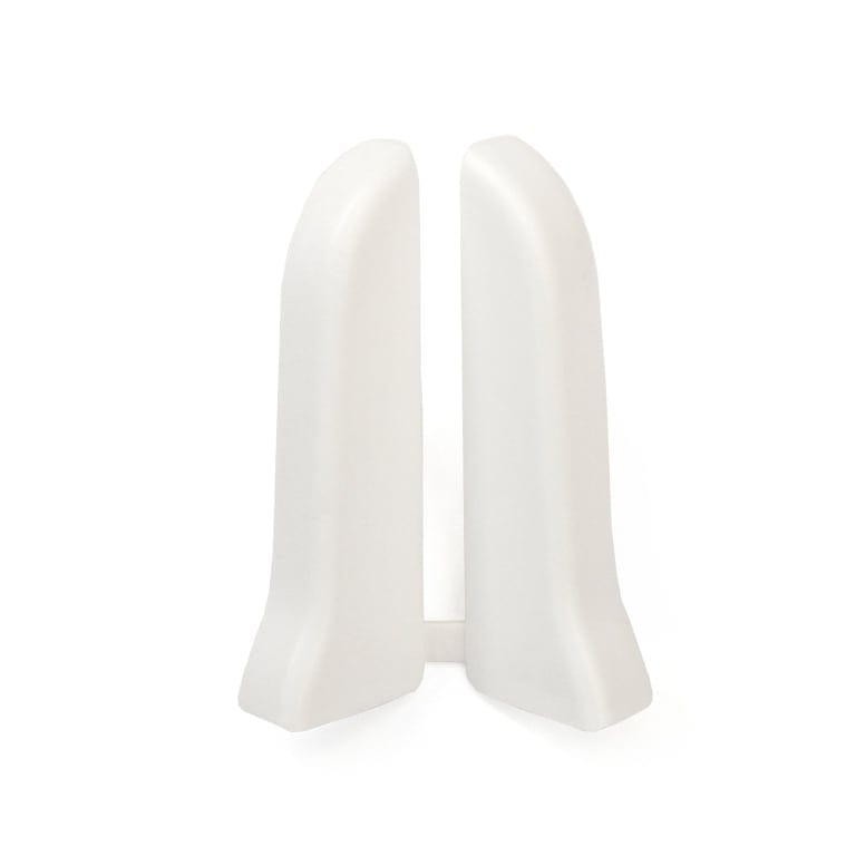 001 Заглушки (левая/правая) Лексида 55мм Белый (шт)