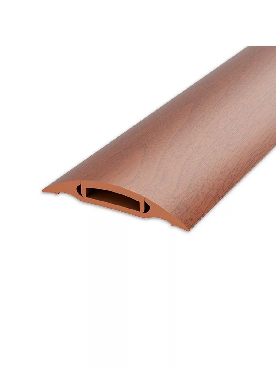 Порог с монтажным каналом (с дюб-гвоздями) 42мм 1,8 "Идеал" 341/Ольха Порог с монтажным каналом (с дюб-гвоздями) 42мм 1,8 "Идеал" 341/Ольха