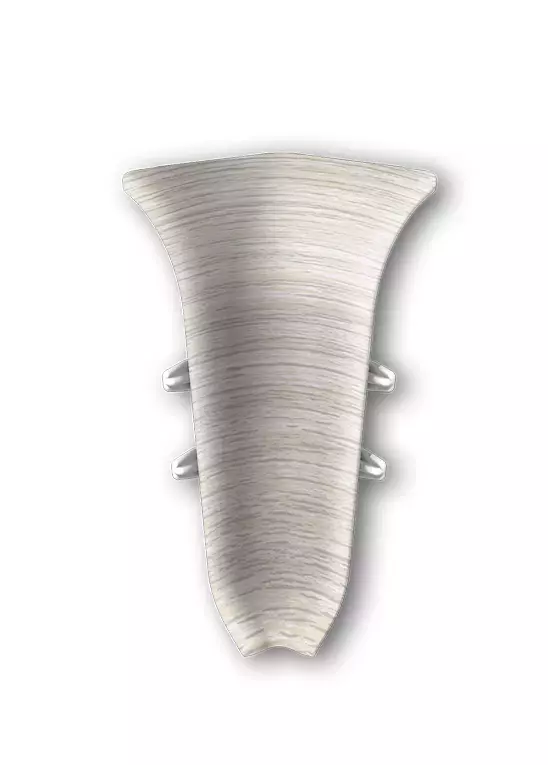 Внутренний угол (2 шт/уп), Ясень белый "Классик 70 мм",