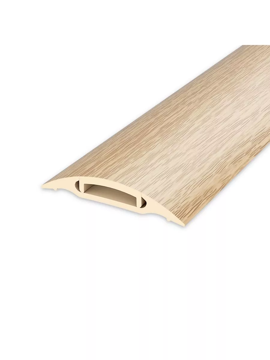 Порог с монтажным каналом (с дюб-гвоздями) 42мм 1,8 "Идеал" 212/Дуб светлый Порог с монтажным каналом (с дюб-гвоздями) 42мм 1,8 "Идеал" 212/Дуб светлый