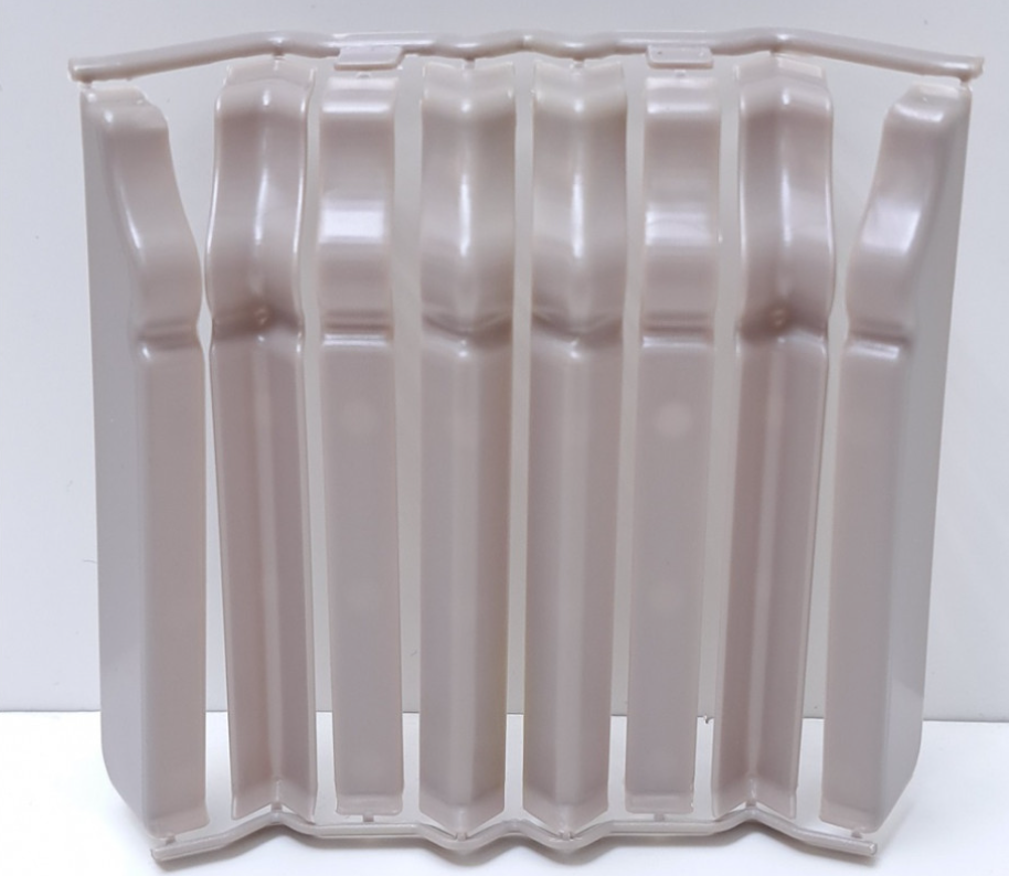 Накладки для плинтуса фигурного 80мм "Идеал Дюра" (набор из 8 эл.во флоупаке), 036 Платиново-серый