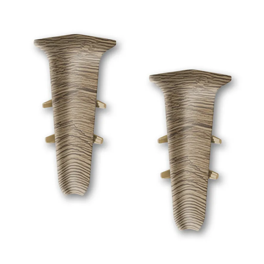 Угол внутренний для плинтуса 70мм "Деконика" (2шт. во флоупак), 211 Дуб рустик Угол внутренний для плинтуса 70мм "Деконика" (2шт. во флоупак), 211 Дуб рустик