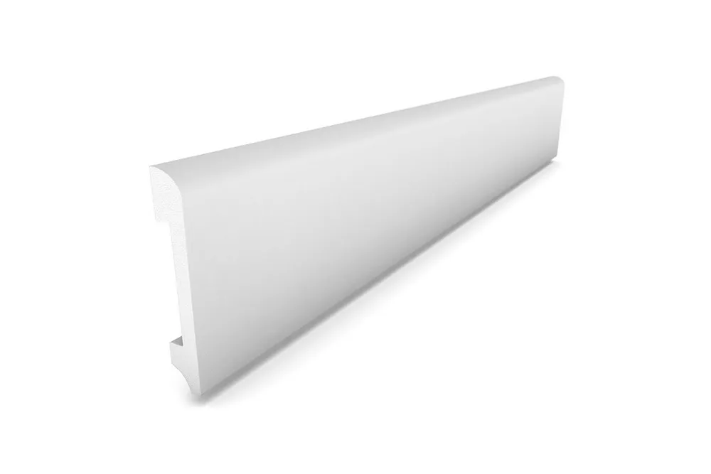 Плинтус дюрополимерный под покраску Damar Poland DP 4 (2000х78х13)