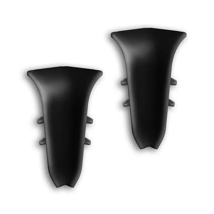 Внутренний угол (2 шт/уп), Черный "Классик 55 мм"