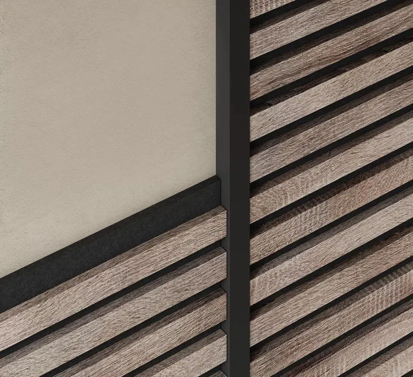 Руст стыковочный 25х22х1350мм, МДФ, черный, шт Руст стыковочный 25х22х1350мм, МДФ, черный, шт