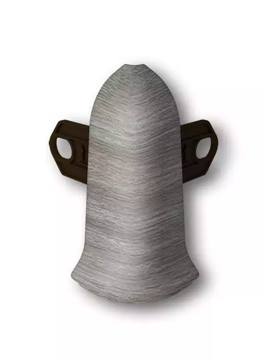 Наружный угол (2 шт/уп), Дуб пепельный "Классик 70 мм",