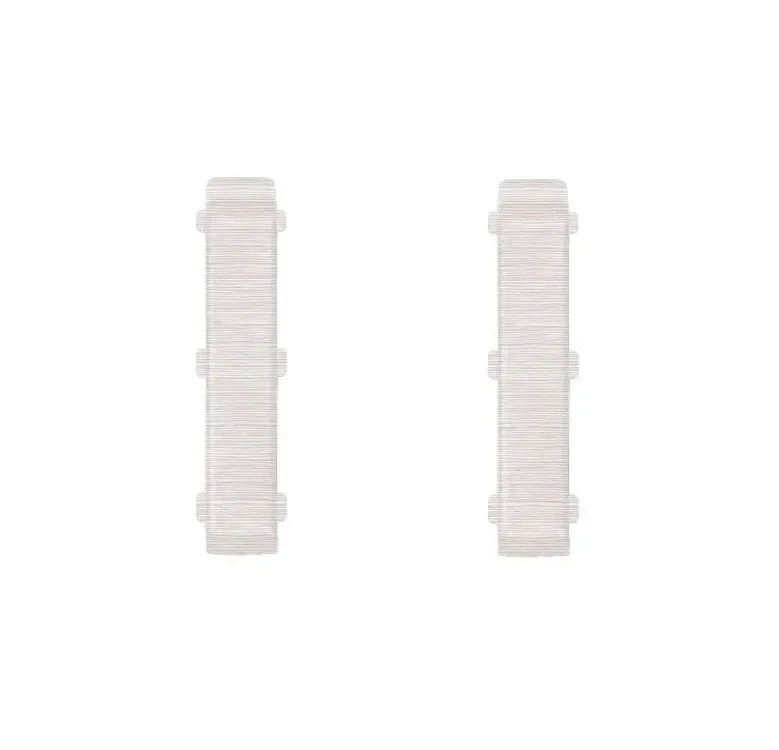 Соединитель для плинтуса 70мм "Деконика" (2шт. во флоупак), 255 Ясень бьянко Соединитель для плинтуса 70мм "Деконика" (2шт. во флоупак), 255 Ясень бьянко