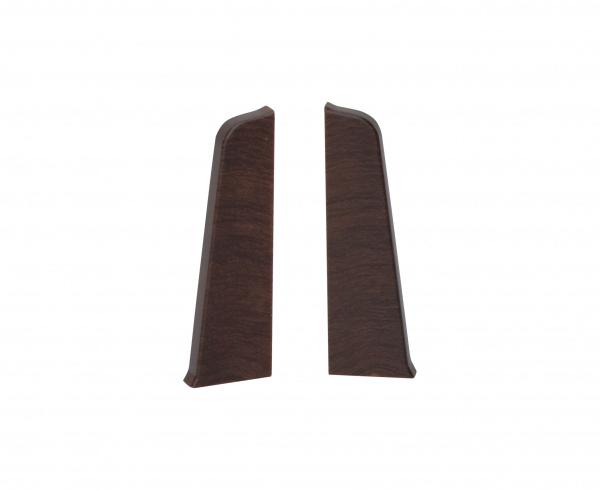 Заглушка к плинтусу Salag (левая+правая) LIMA 24 венге (2шт/упак)