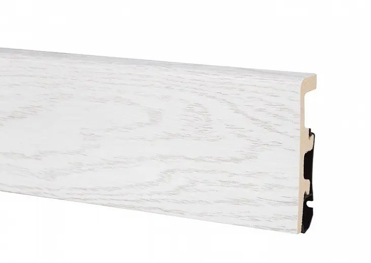 Плинтус дюрополимерный Arbiton Integra Снежный Ясень HDPS 03