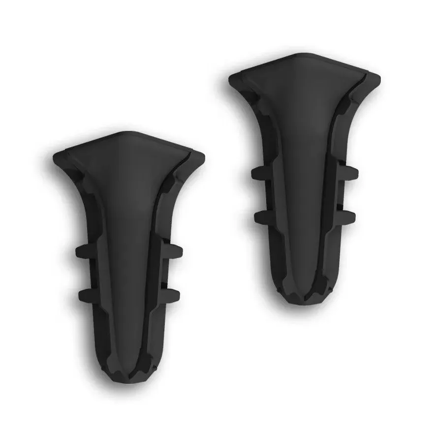 Внутренний угол (2 шт/уп), Черный "Классик 55 мм"