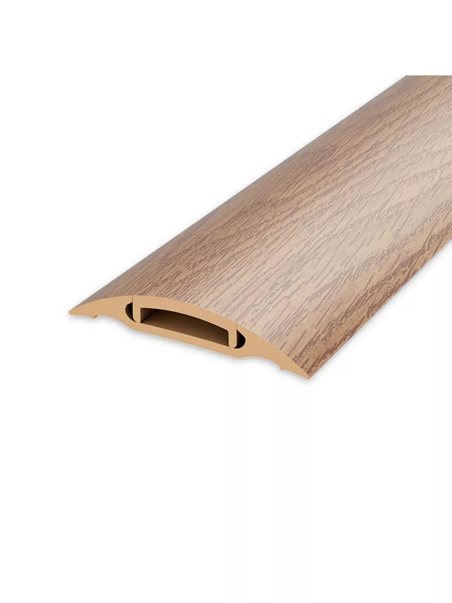 Порог с кабель-каналом 30мм 0,9м Дуб коньячный "Идеал Изи" Порог с кабель-каналом 30мм 0,9м Дуб коньячный "Идеал Изи"