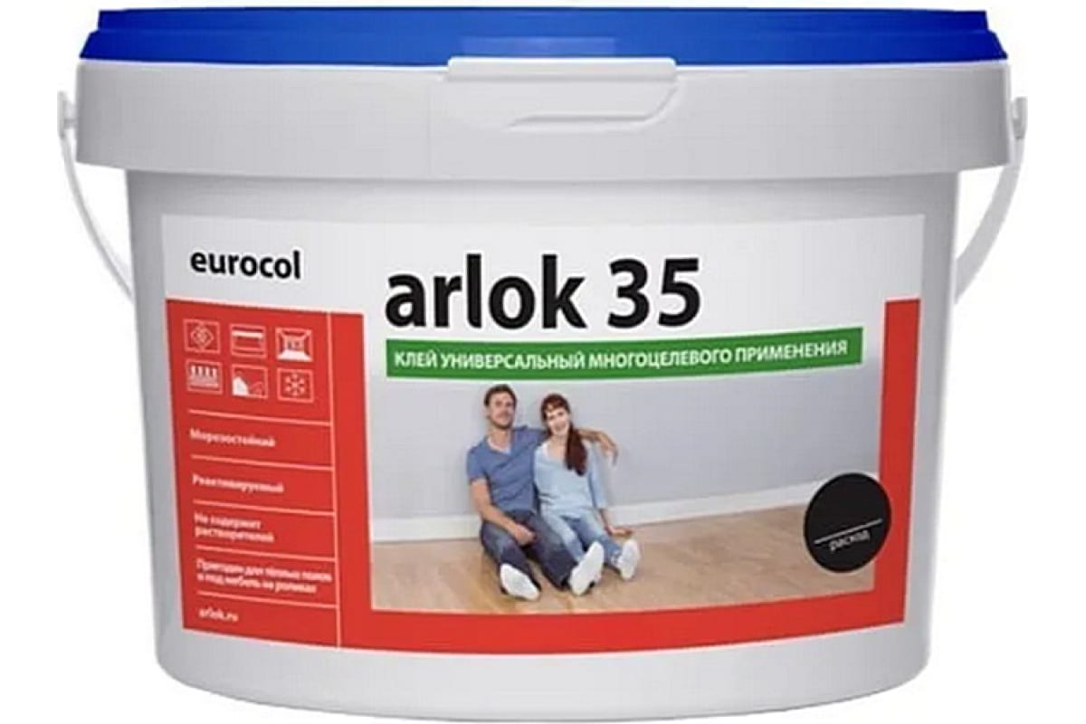 Клей (водно-дисперсионный) ARLOK 35 Arlok ведро 3.5 кг