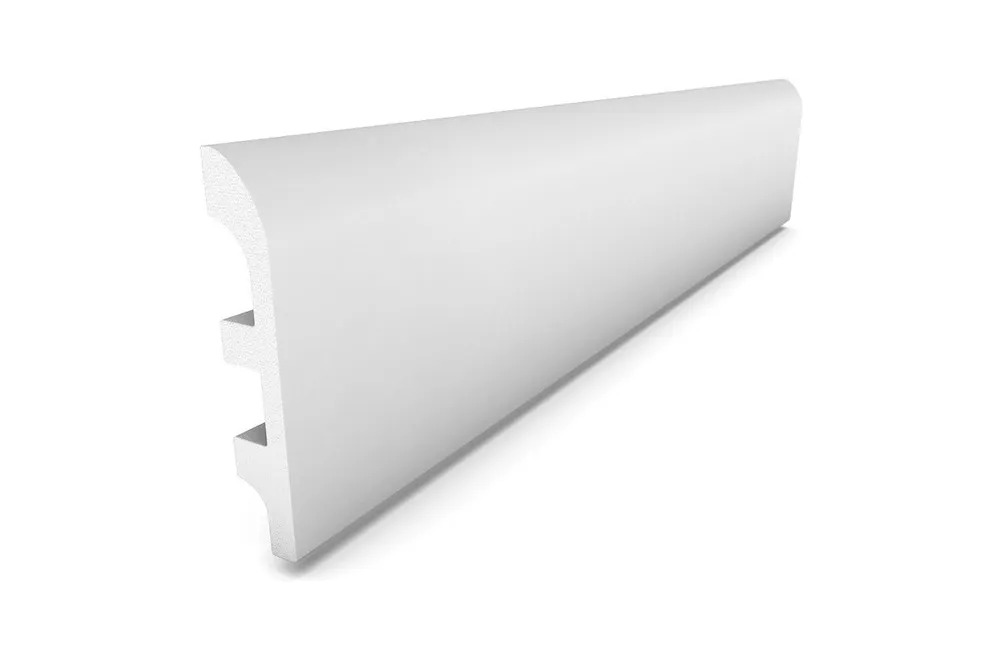 Плинтус дюрополимерный под покраску Damar Poland DP 7 (2000х98х17.7)