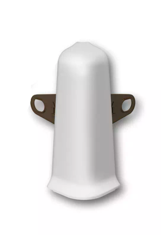 Угол наружный (внешний) с крепежом 85мм "Деконика" (2шт. во флоупак), 002 Светло-серый Угол наружный (внешний) с крепежом 85мм "Деконика" (2шт. во флоупак), 002 Светло-серый