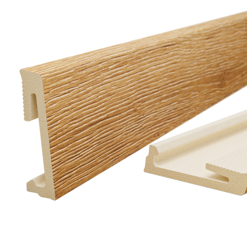 Напольный плинтус SALAG ALPHA CL Kruger Oak 60 мм