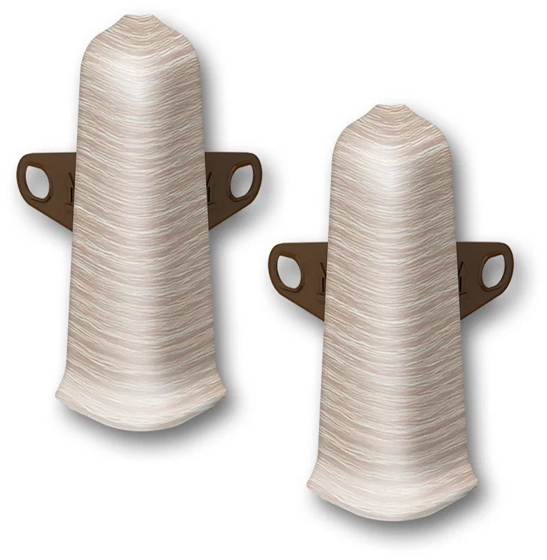 Угол наружный (внешний) с крепежом 85мм "Деконика" (2шт. во флоупак), 208 Дуб Мокко Угол наружный (внешний) с крепежом 85мм "Деконика" (2шт. во флоупак), 208 Дуб Мокко