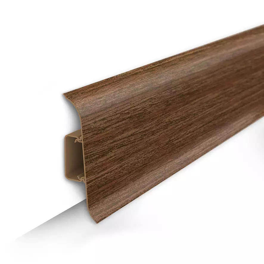 Плинтус Орех 291 (ideal Classic 70х22х2200 мм)