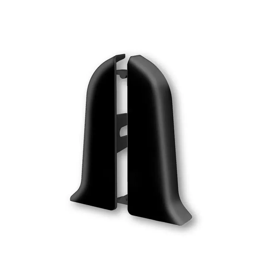 Заглушка лев и прав (1 пара/уп) Черный "Классик 55мм"