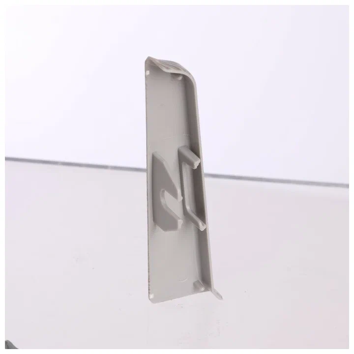 Торцевые (пара) для плинтуса 85мм "Деконика" (1 пара во флоупак), 210 Дуб пепельный Торцевые (пара) для плинтуса 85мм "Деконика" (1 пара во флоупак), 210 Дуб пепельный