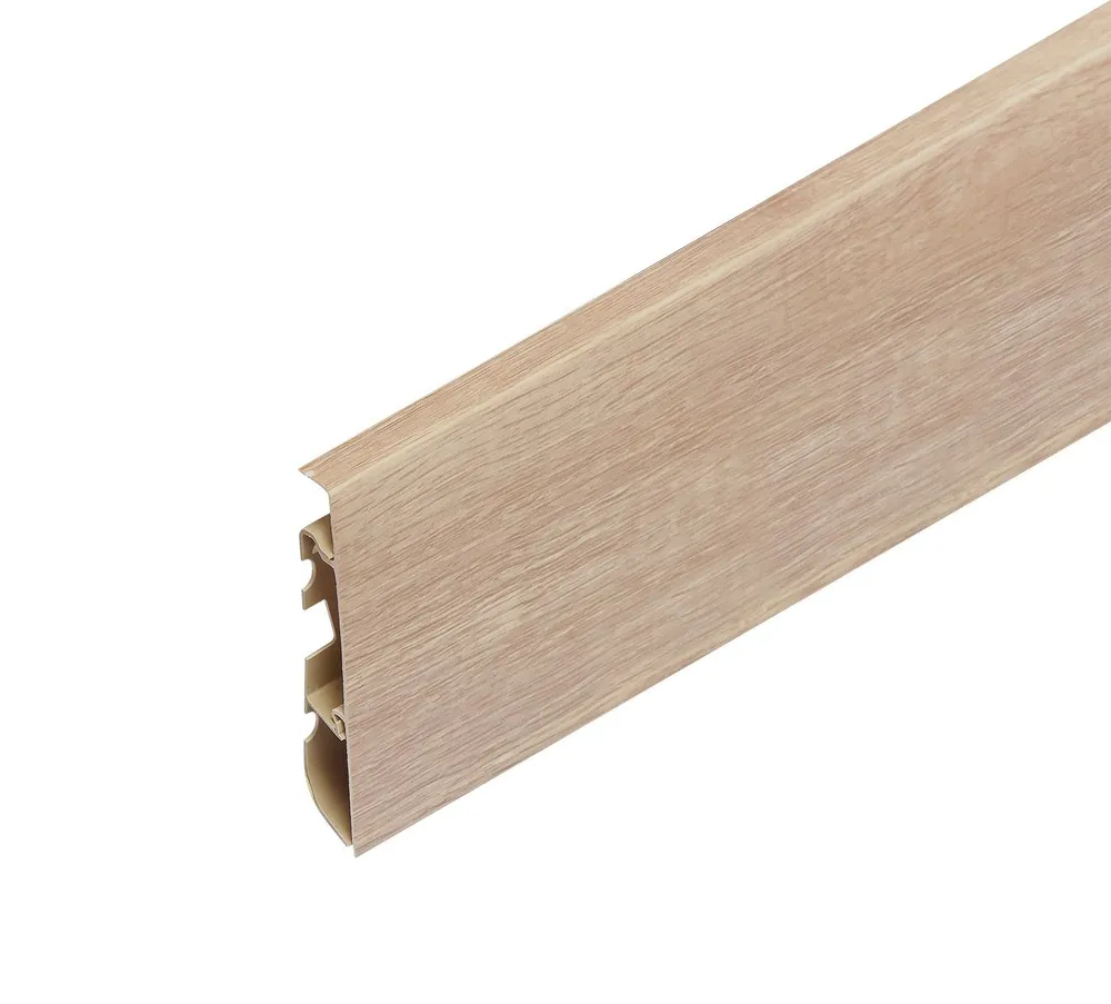 плинтус ПВХ Cezar матовый с мягким краем HI-LINE PRESTIGE 331 (20), шт. плинтус ПВХ Cezar матовый с мягким краем HI-LINE PRESTIGE 331 (20), шт.