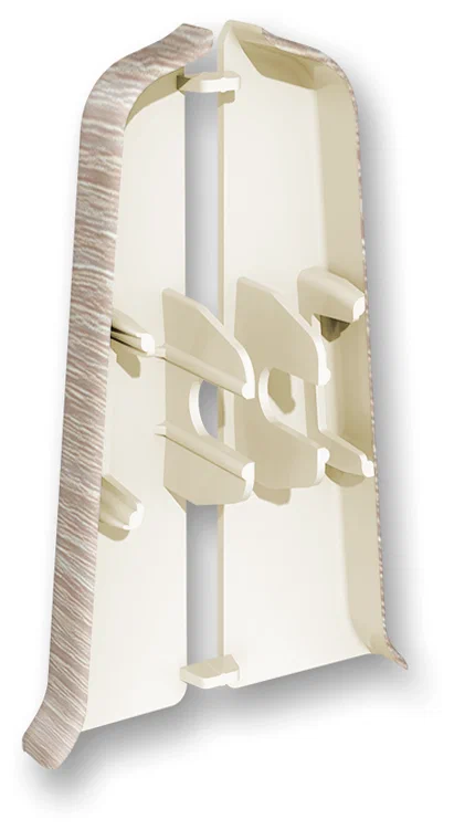 Торцевые (пара) для плинтуса 85мм "Деконика" (1 пара во флоупак), 361 Акация Торцевые (пара) для плинтуса 85мм "Деконика" (1 пара во флоупак), 361 Акация