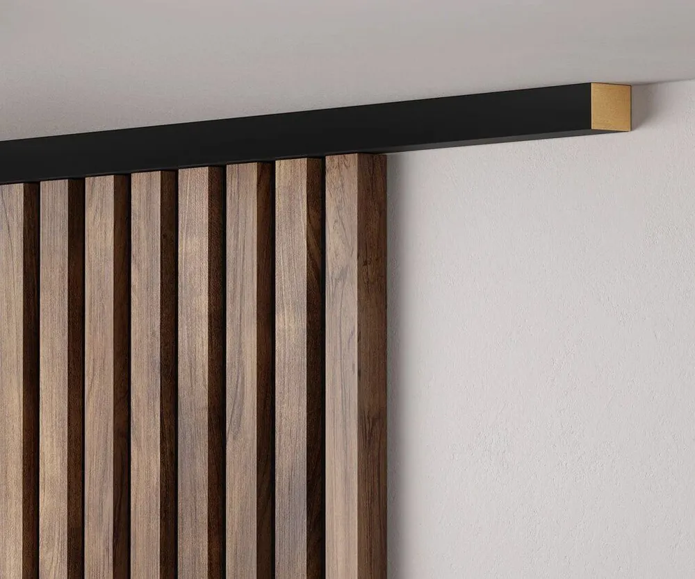 Рейка с пазом 25х19х1350мм, МДФ, дуб барон темный, шт Рейка с пазом 25х19х1350мм, МДФ, дуб барон темный, шт