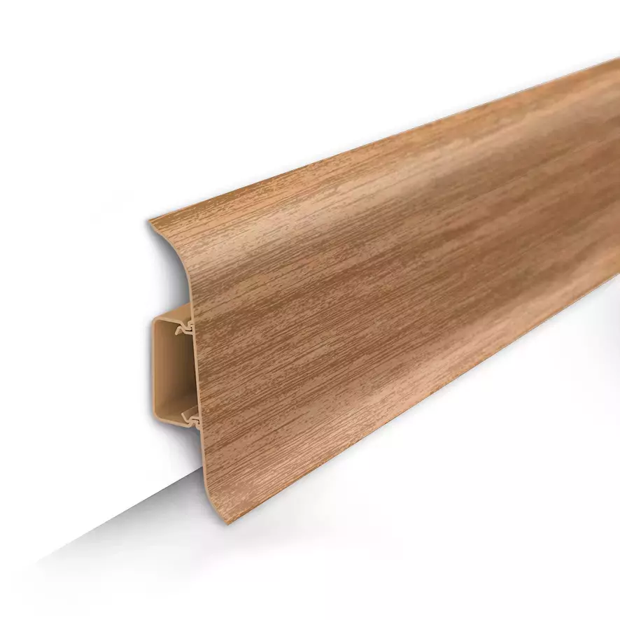 Плинтус Дуб беленый 203 (ideal Classic 70х22х2200 мм)