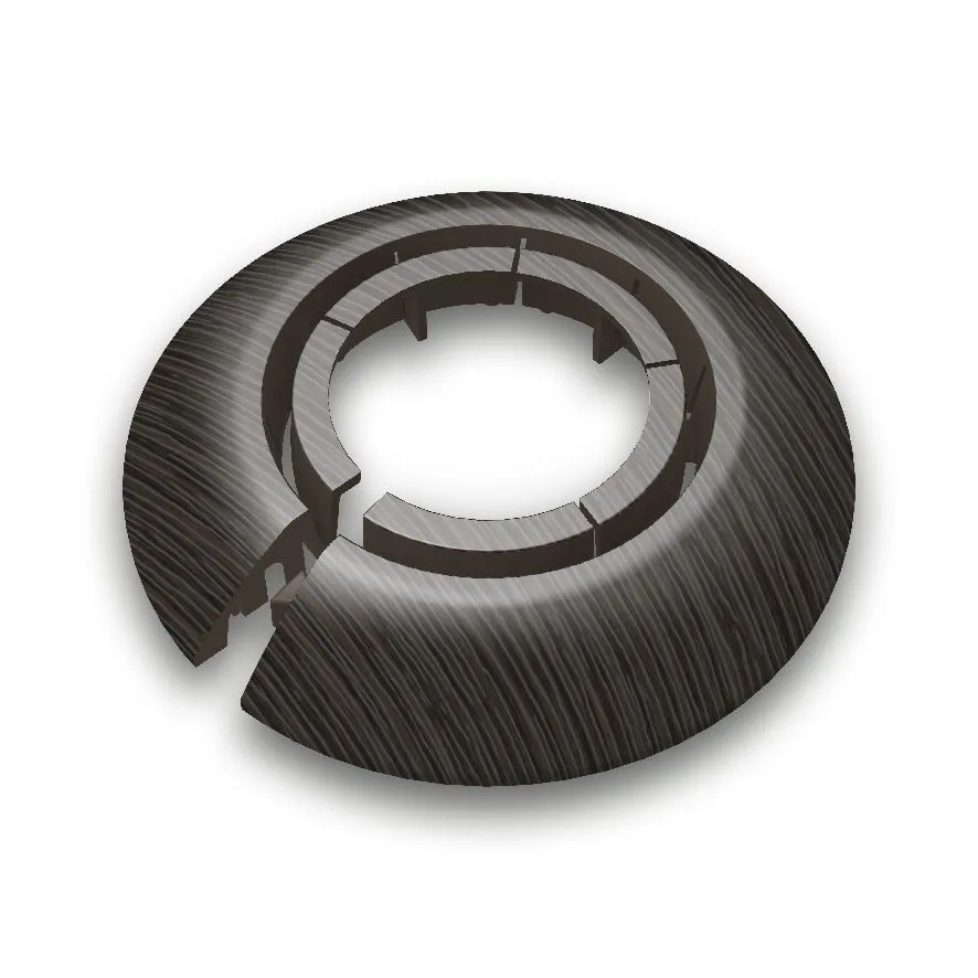 Обвод универсальный для труб Ф25-34мм "Идеал", 303 Венге темный