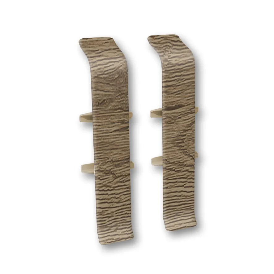 Соединитель для плинтуса 70мм "Деконика" (2шт. во флоупак), 211 Дуб рустик Соединитель для плинтуса 70мм "Деконика" (2шт. во флоупак), 211 Дуб рустик