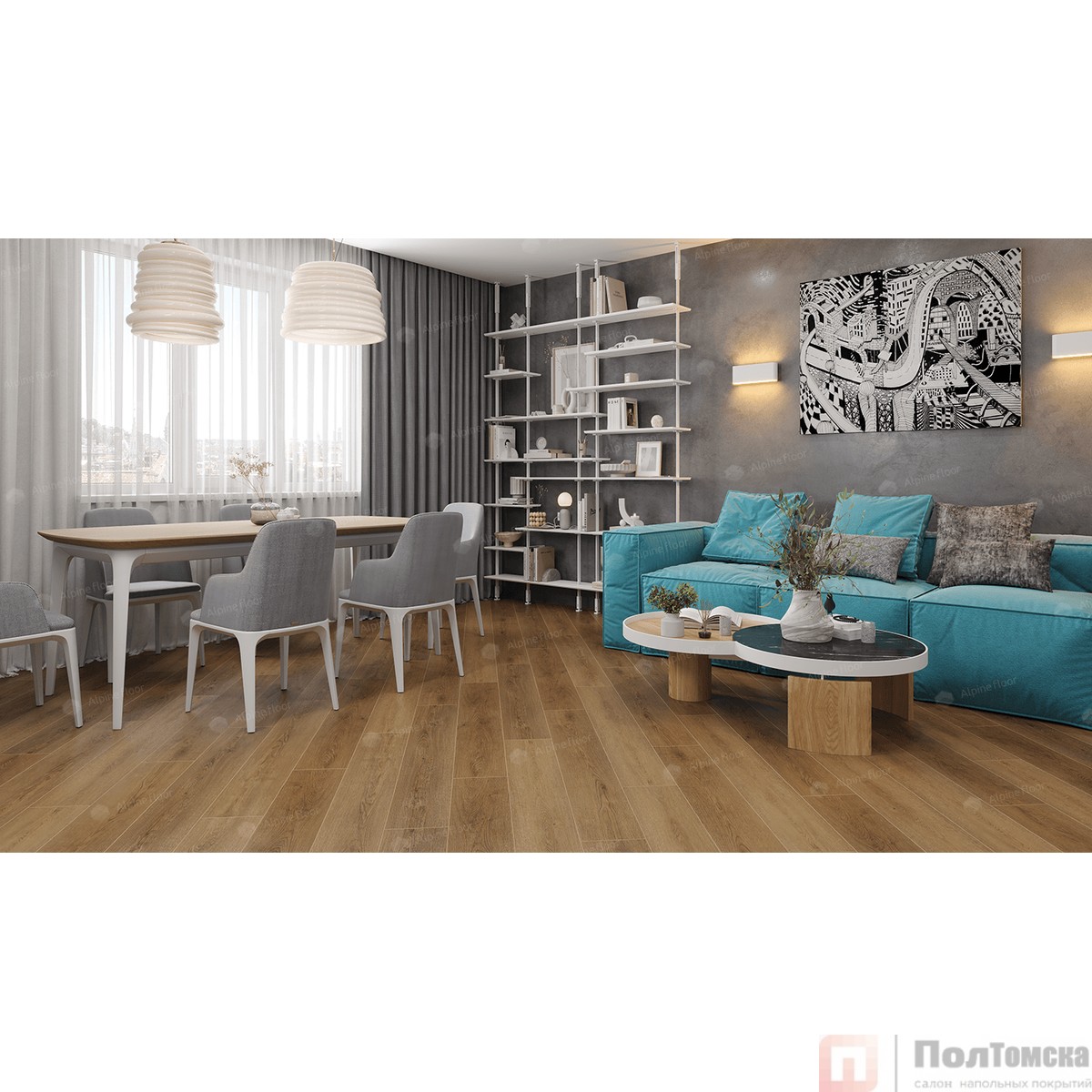 SPC ламинат Гранд Секвойя (Grand Sequoia) ГРАНД СЕКВОЙЯ ПАЙНИ ECO 11-28 MC
