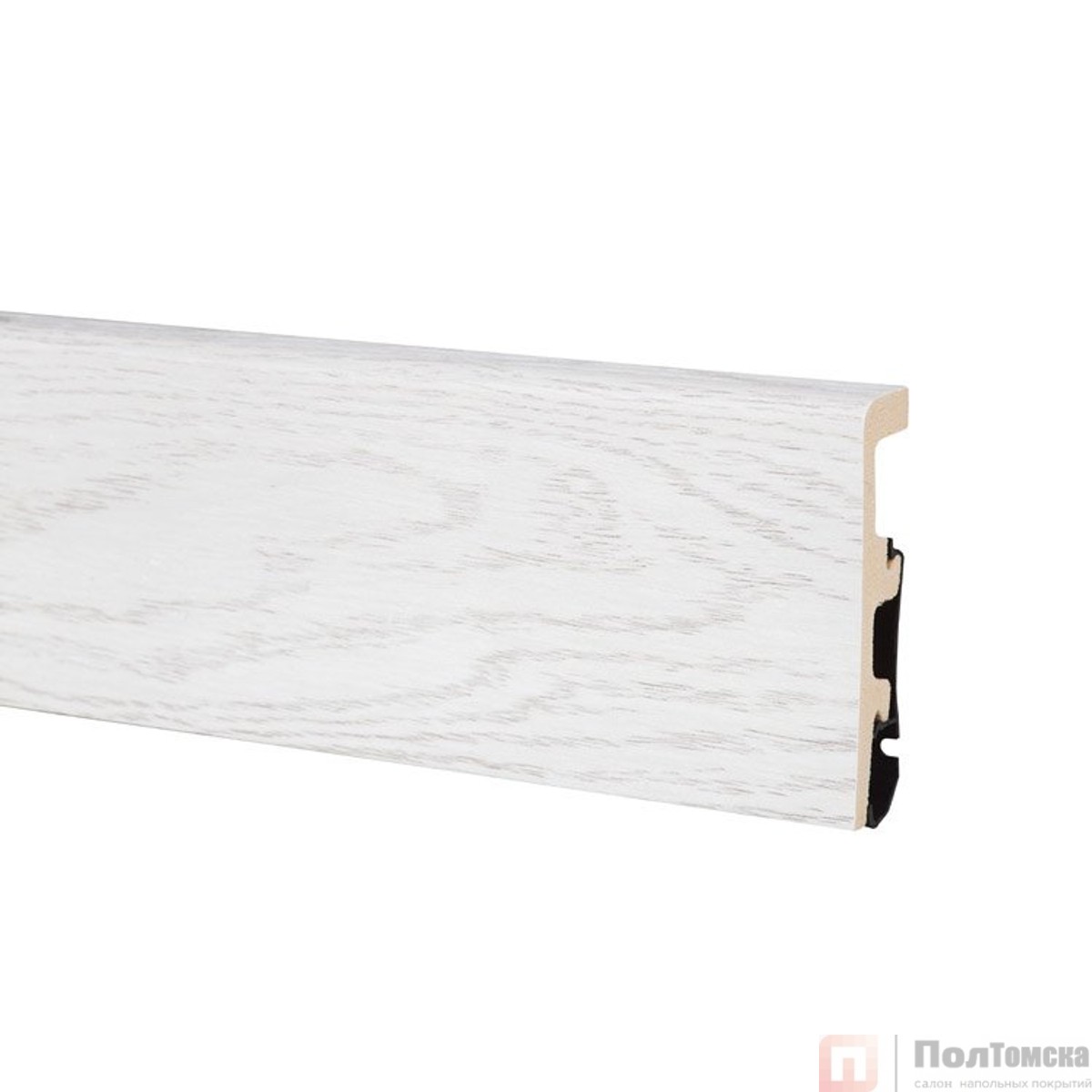 Плинтус дюрополимерный Arbiton Integra Снежный Ясень HDPS 03