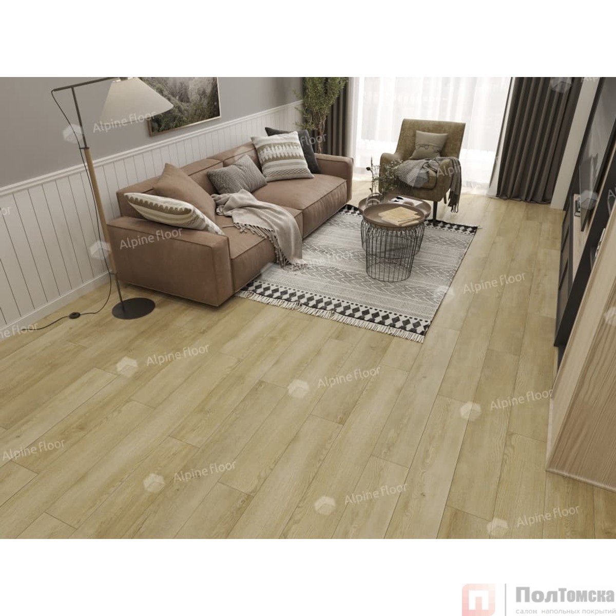 Виниловые полы Alpine Floor Ultra Дуб старинный ЕСО 5-33
