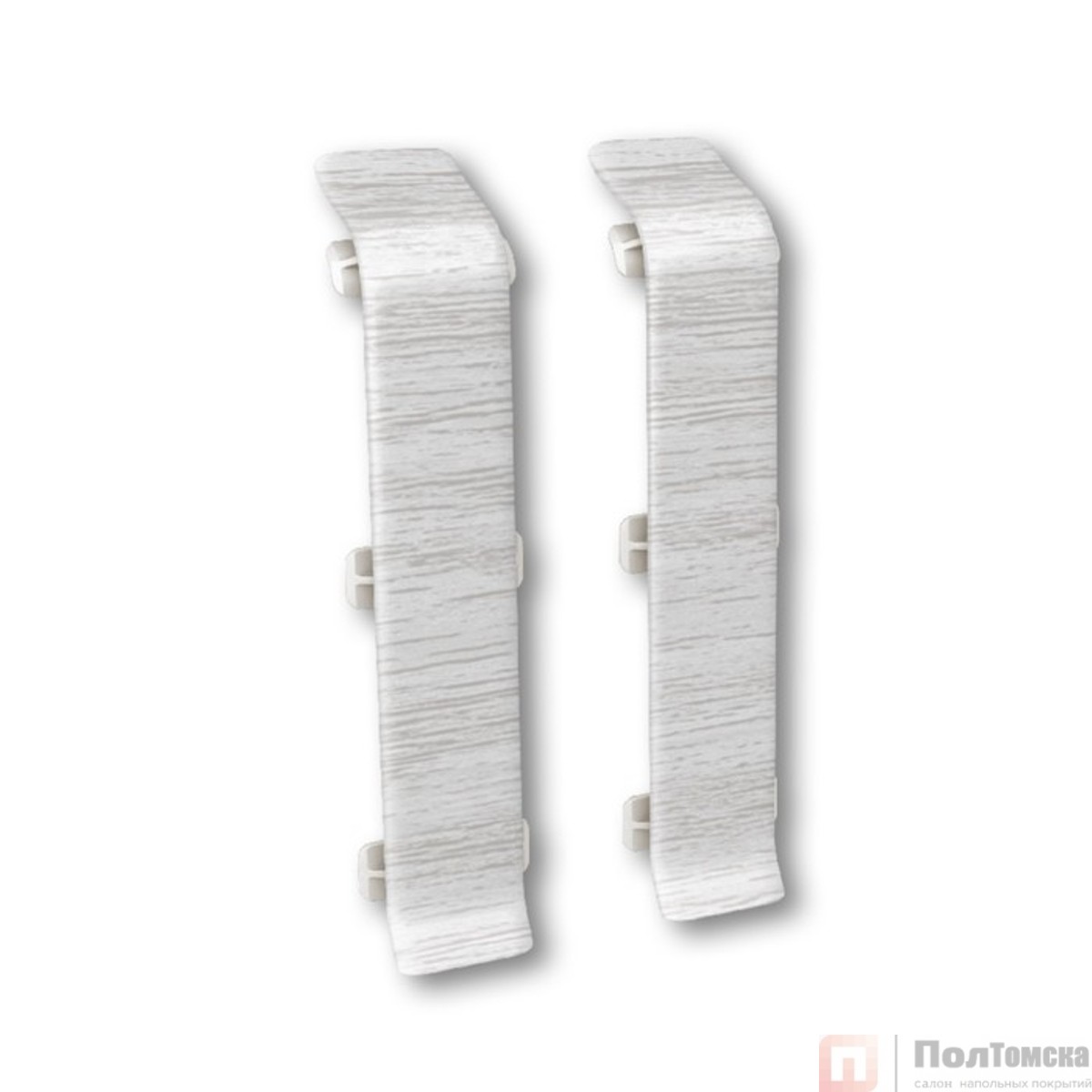 362 Соединитель Лексида 80мм Акация белая 2шт (1уп/10пар)