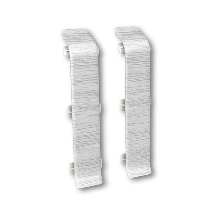 362 Соединитель Лексида 80мм Акация белая 2шт (1уп/10пар)