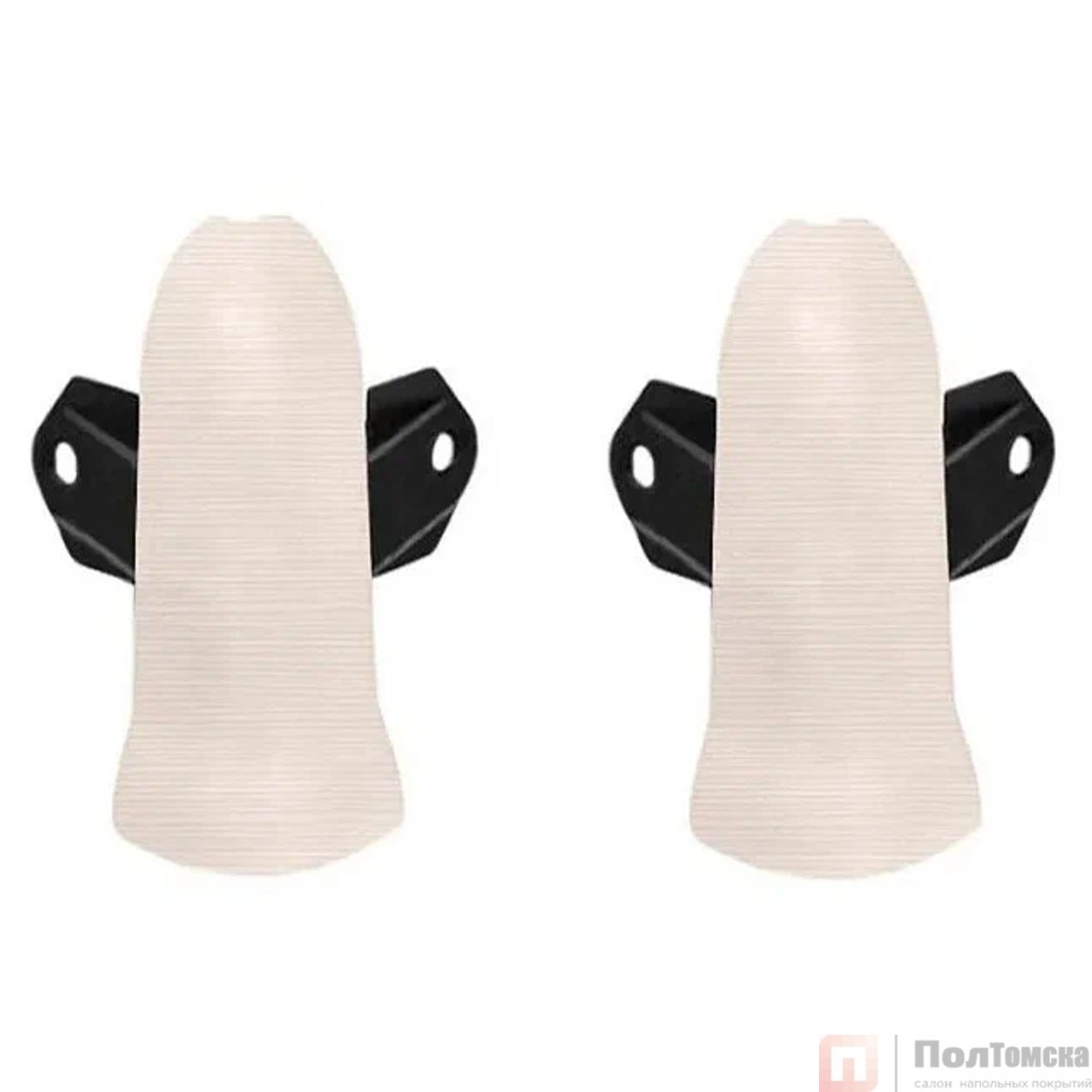 Угол наружный (внешний) с крепежом 85мм "Деконика" (2шт. во флоупак), 266 Клен светлый