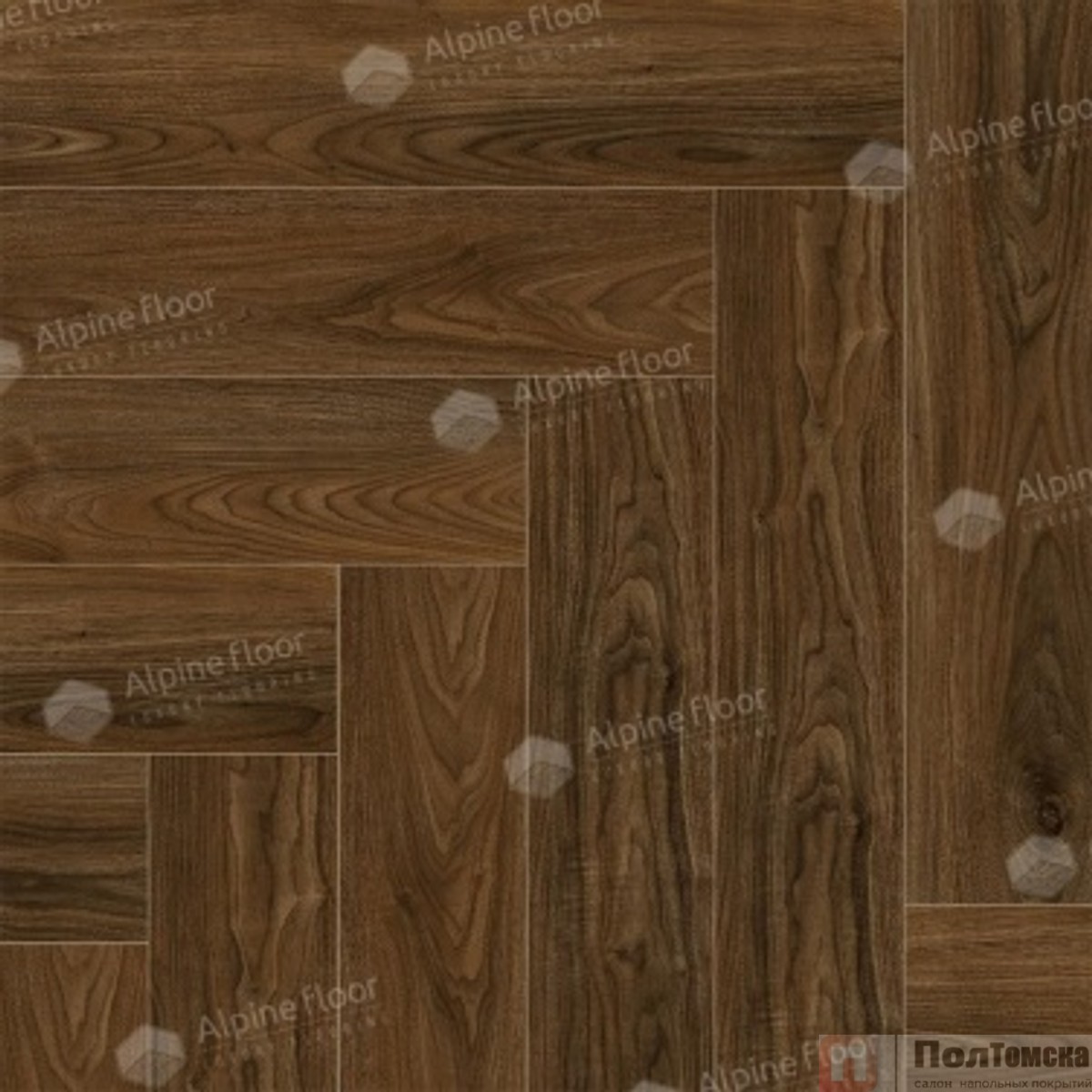 SPC плитка Alpine Floor Орех Кенари ECO 22-4 MC