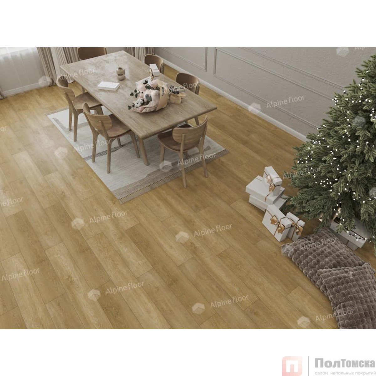 Виниловые полы Alpine Floor Ultra Дуб Итальянский ЕСО 5-35