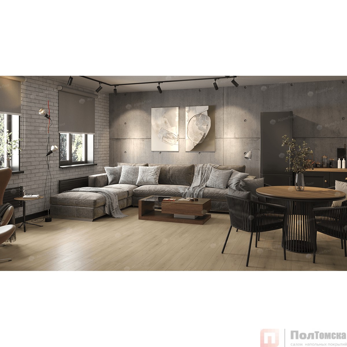 SPC ламинат Гранд Секвойя (Grand Sequoia) ГРАНД СЕКВОЙЯ КИПАРИСОВАЯ ECO 11-26 MC
