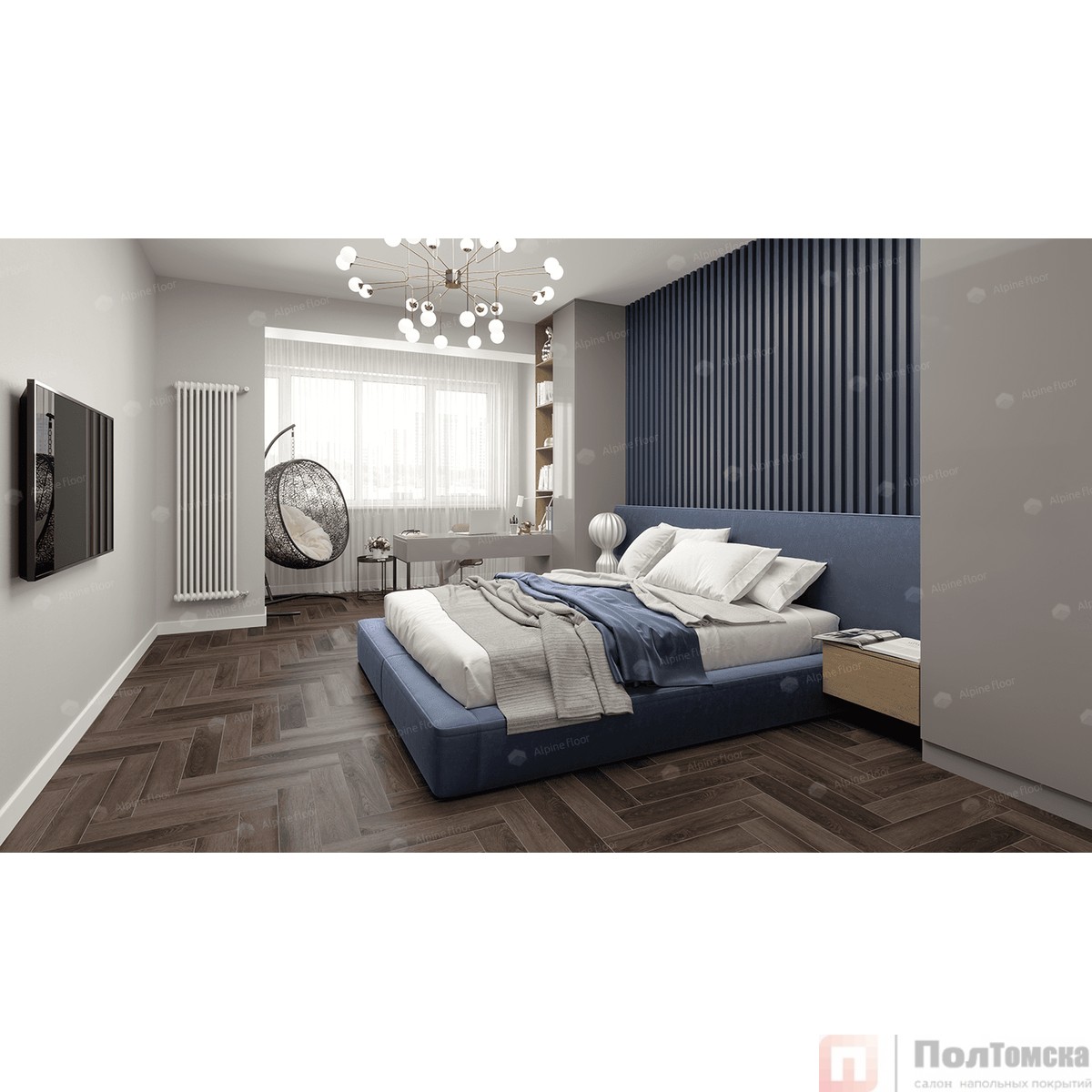 SPC ламинат Изящный паркет (Light Parquet) Дуб Фафнир ЕСО 13-16 MC