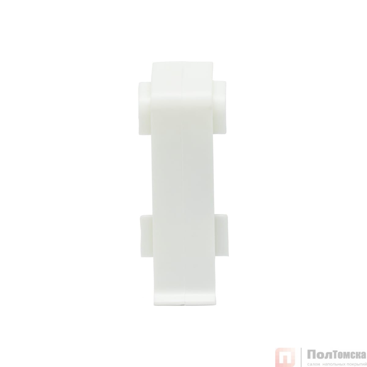 QUADRO 547 Соединитель 55мм Белый Глянец