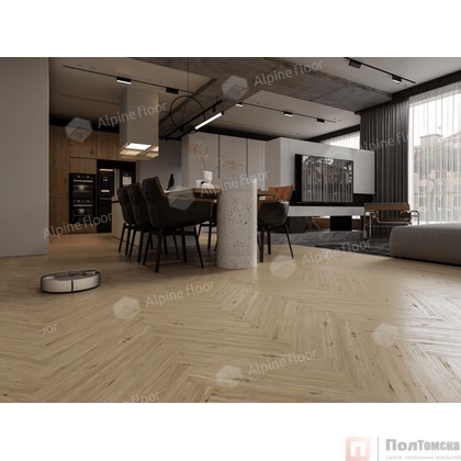 Ламинат Alpine Floor Original Herringbone 8 Pro Дуб Лион LF102-1