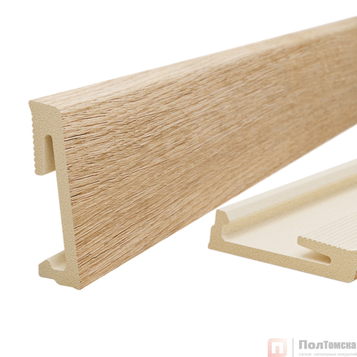Напольный плинтус SALAG ALPHA Solid Oak 60  мм