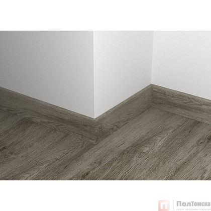 Плинтус кварцевый SPC Alpine Floor 80х11 мм Венге Грей ECO 11-8
