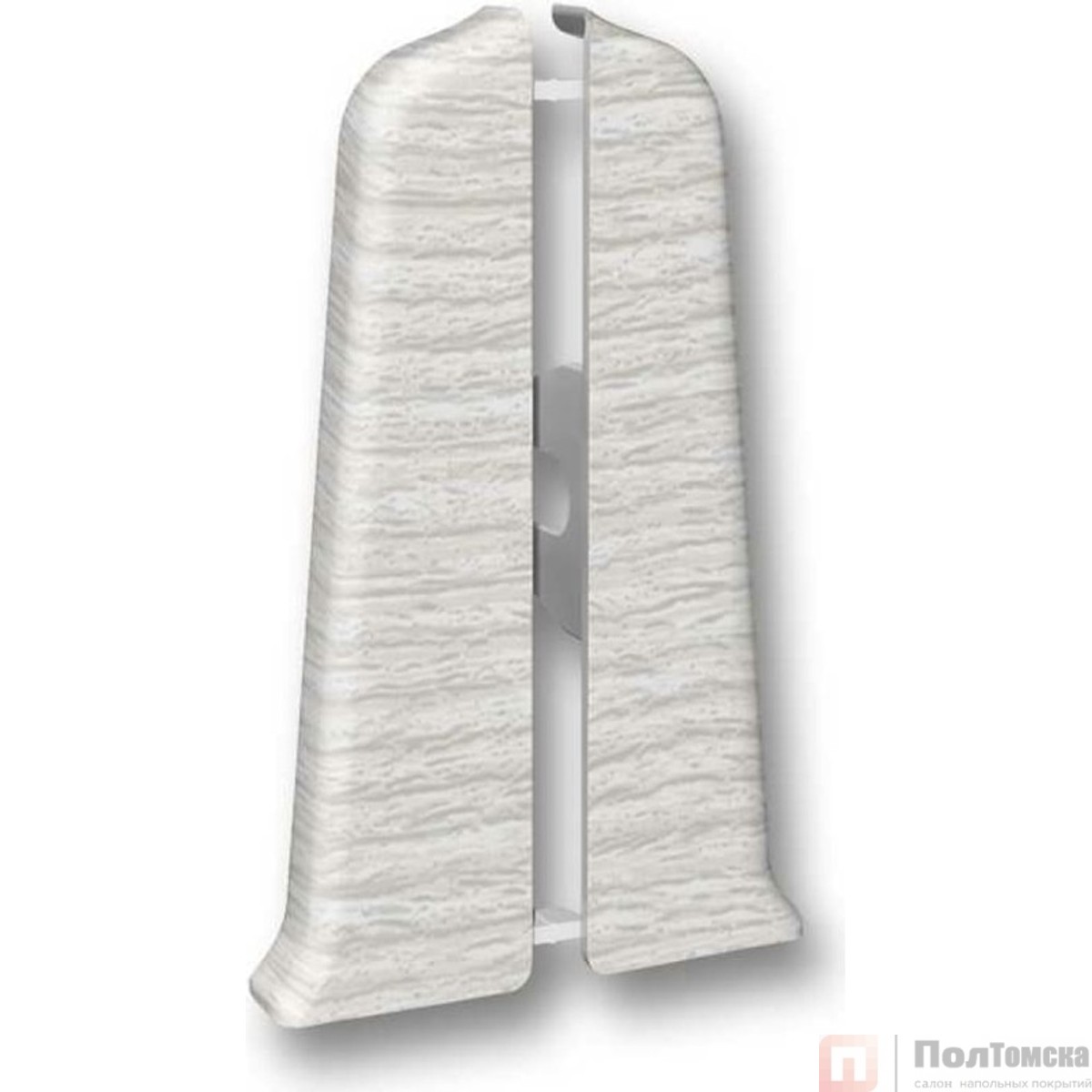 Торцевые (пара) для плинтуса 85мм "Деконика" (1 пара во флоупак), 265 Клен патина