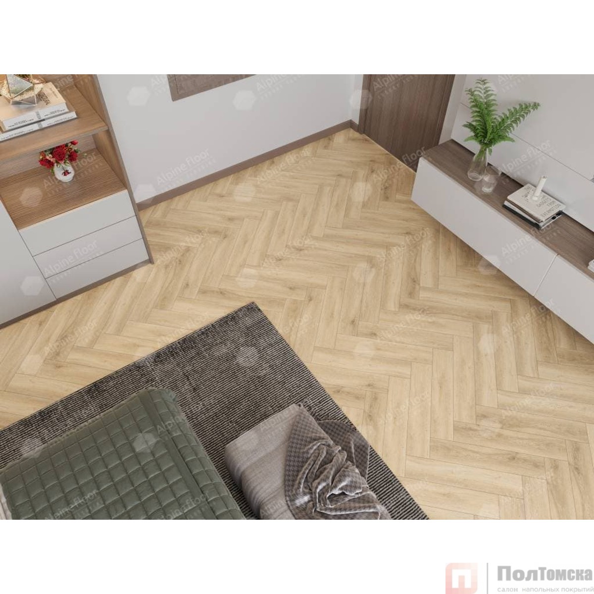 SPC ламинат Изящный паркет (Light Parquet) Дуб Ригель ЕСО 13-24 MC