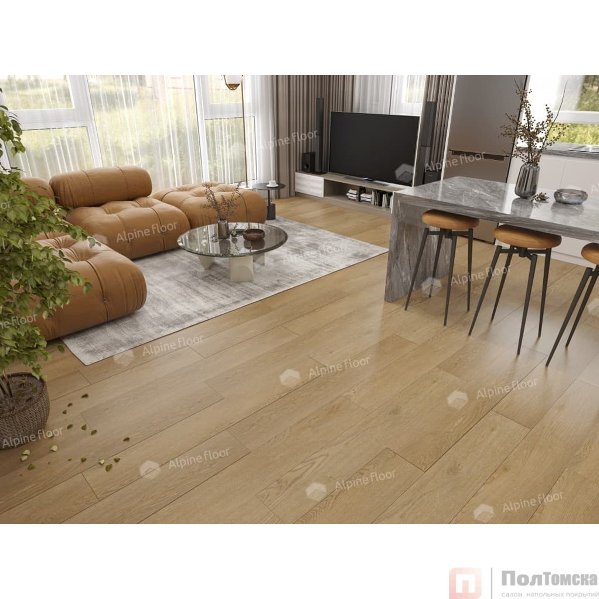 SPC ламинат Изящная классика (Classic Light) Клен классический ECO 173-66 MC