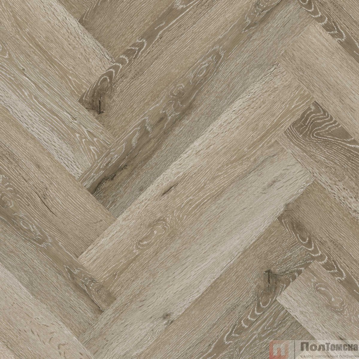 SPC Refloor Fargo Parquet Дуб Парижский Дождь 33-61W935  (615*123*4мм, 0,5 мм)