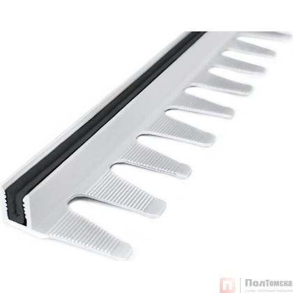 Крепеж алюм. универс. 12-15мм для Т-обр. стыка 0,9 с рез. вставкой