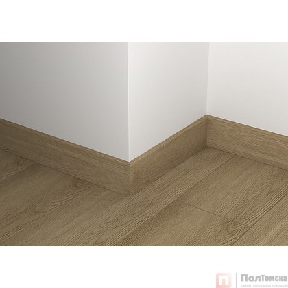 Плинтус кварцевый SPC Alpine Floor 80х11 мм Макадамия ECO 11-10