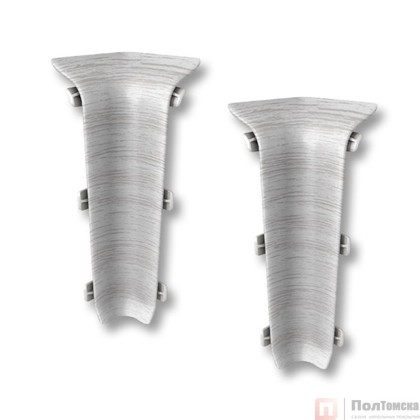 362 Угол внутренний Лексида 80мм Акация белая (2шт/блистер)